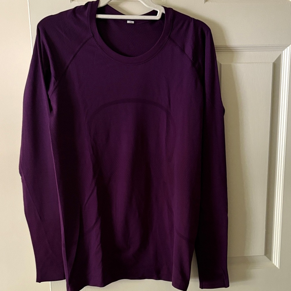 lululemon athletica Purple Long Sleeve Tee